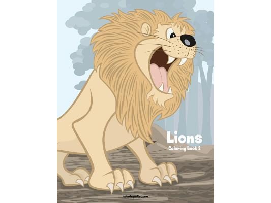 Lions Coloring Book 2