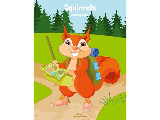 Squirrels Coloring Book 1