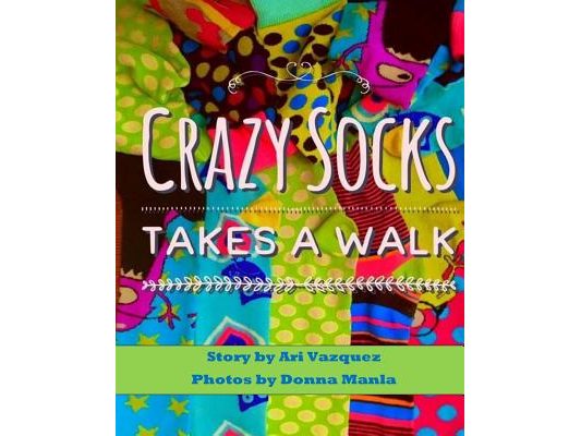 Crazy Socks takes a walk