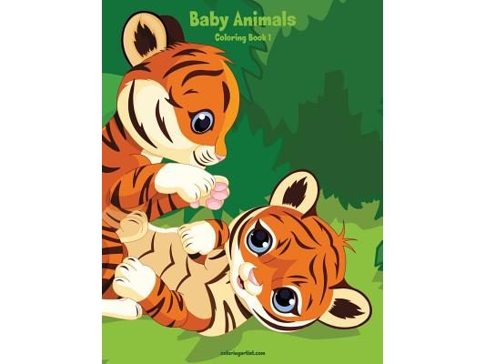 Baby Animals Coloring Book 1