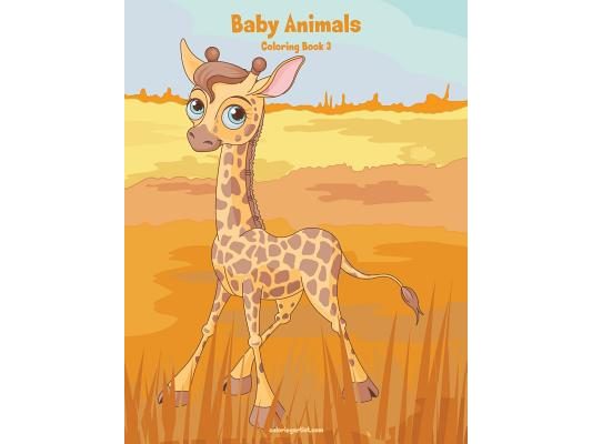 Baby Animals Coloring Book 3