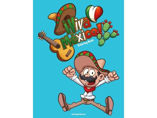 Viva México Coloring Book 1