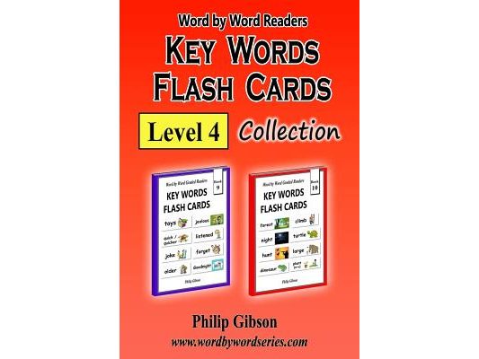 Key Words Flash Cards: Level 4