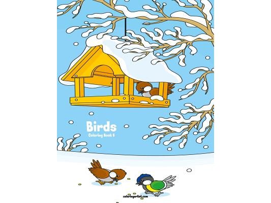 Birds Coloring Book 6