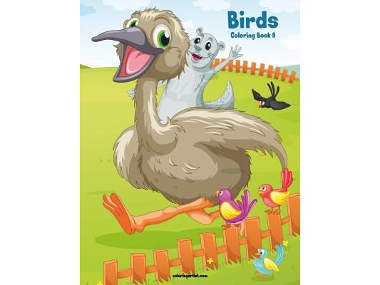 Birds Coloring Book 9