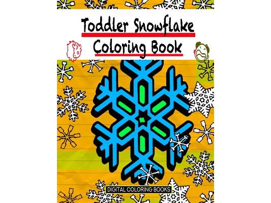 Toddler Snowflake Coloring Book