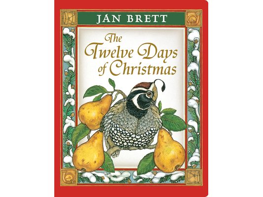The Twelve Days of Christmas (Oversized Lap Board Book)