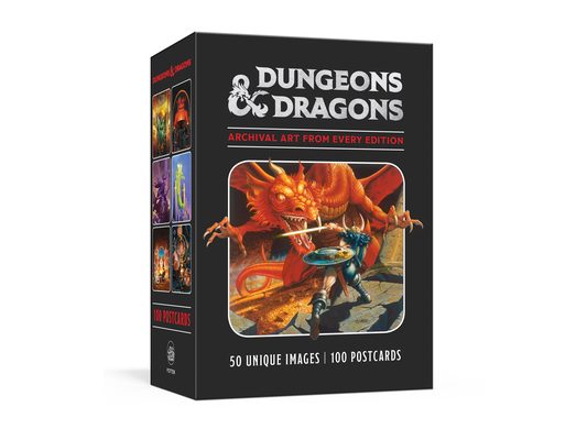 Dungeons & Dragons 100 Postcards: Archival Art from Every Edition