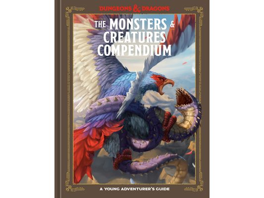 The Monsters & Creatures Compendium (Dungeons & Dragons): A Young Adventurer's Guide