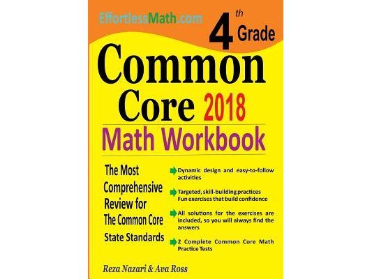 4th Grade Common Core Math Workbook: The Most Comprehensive Review for The Common Core State Standards