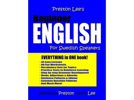 Preston Lee's Beginner English For Swedish Speakers