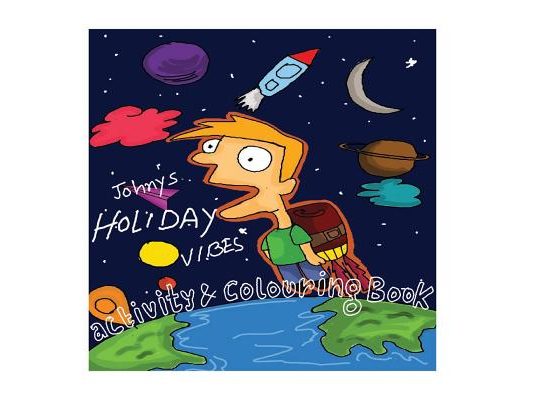 Johny's Holiday vibes activity and coloring book