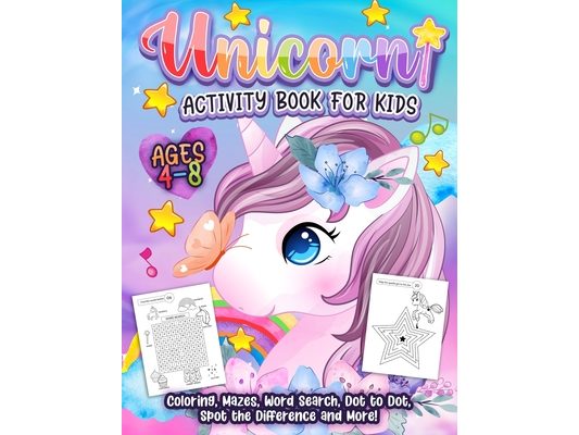 Unicorn Activity Book