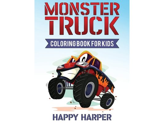 Monster Truck Coloring Book