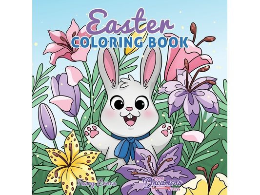 Easter Coloring Book: Easter Basket Stuffer and Books for Kids Ages 4-8