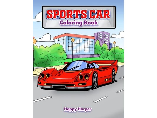 Sportscar Coloring