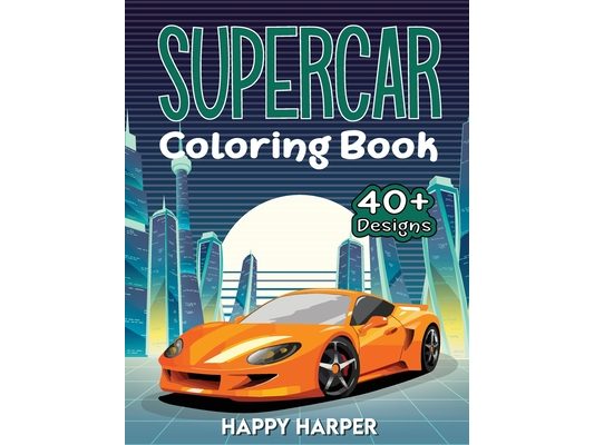 Supercar Coloring