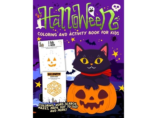 Halloween Coloring and Activity Book
