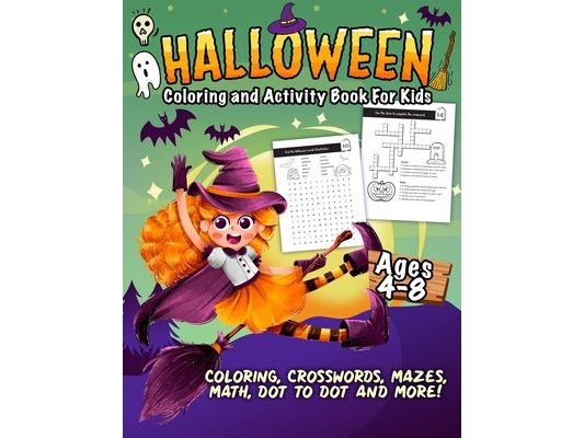 Coloring and Activity Book - Halloween Edition