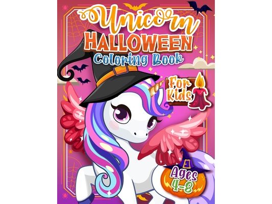 Unicorn Coloring - Halloween Edition