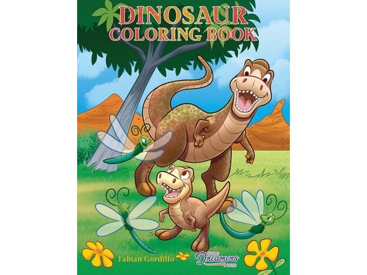 Dinosaur Coloring Book: For Kids Ages 4-8, 9-12