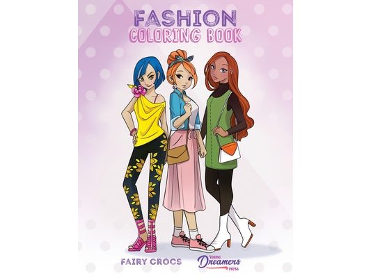 Fashion Coloring Book: For Kids Ages 6-8, 9-12