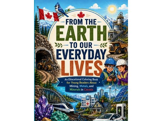 From the Earth to Our Everyday Lives: An Educational Coloring Book for Young Readers About Mining, Metals, and Minerals in Canada