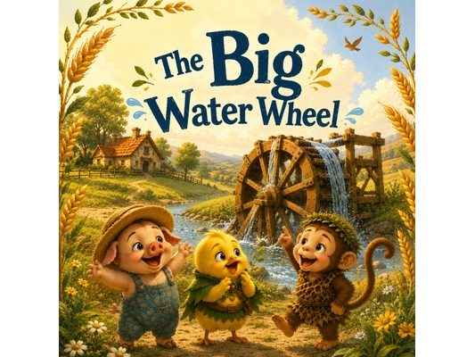 The Big Water Wheel: Libby, Gobo, & Milo in Happy Valley - Original Stories about Teamwork, Hard work, and Never Giving Up