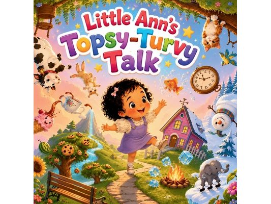Little Ann's Topsy-Turvy Talk: A Silly Rhyming Picture Book About Upside-Down Words