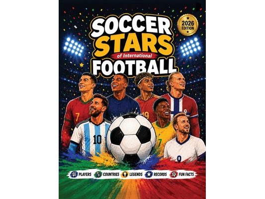 Soccer Stars of International Football: Players, Countries, Legends, Records, & Fun Facts