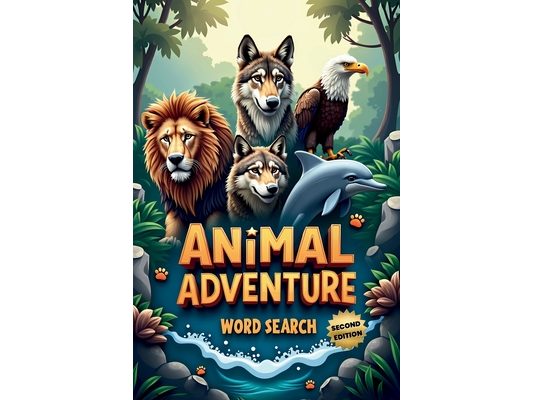 Animal Adventure Word Search (Second Edition): 50 Fun Puzzles for Curious Minds and Word Hunters plus 10 Bonus Coloring Pages!