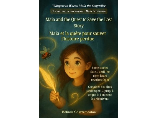 Maia and the Quest to Save the Lost Story (An English - French Bilingual Adventure): One lost story. One brave girl. And the magic only her heart can