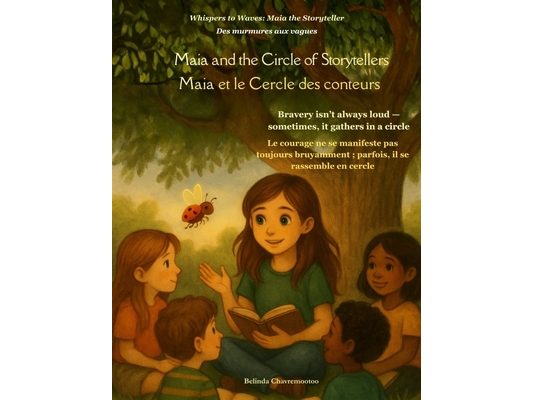 Maia and the Circle of Storytellers (An English - French Bilingual Adventure): One circle. Countless voices. And a girl who helps them shine