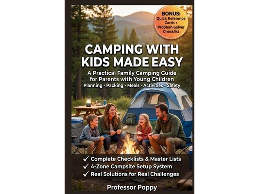 Camping with Kids Made Easy: A Practical Family Camping Guide for Parents with Young Children - Planning, Packing, Meals, Activities & Safety