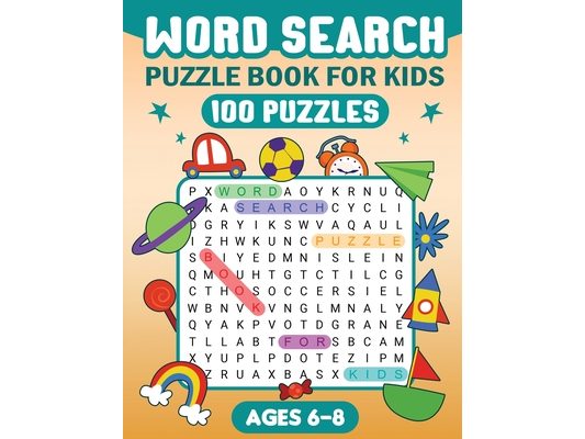 Word Search Puzzle Book for Kids