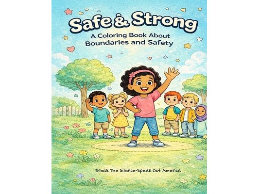 Safe & Strong A coloring Book About Boundaries and Safety