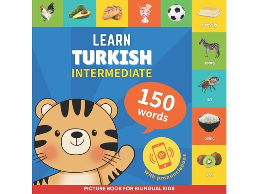 Learn turkish - 150 words with pronunciations - Intermediate: Picture book for bilingual kids