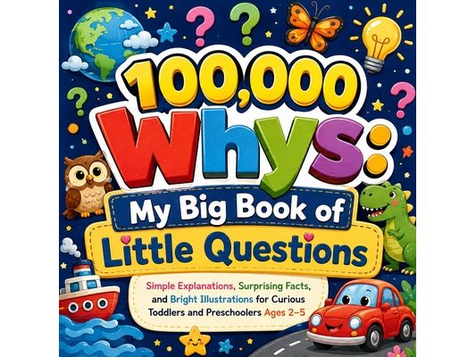 100,000 Whys: My Big Book of Little Questions: Simple Explanations, Surprising Facts, and Bright Illustrations for Curious Toddlers and Preschoolers A