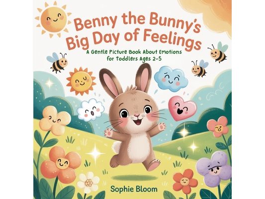 Benny the Bunny's Big Day of Feelings: A Gentle Picture Book About Emotions for Toddlers Ages 2-5