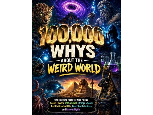 100,000 Whys About the Weird World: Mind-Blowing Facts for Kids About Secret Powers, Wild Animals, Strange Science, Earth's Greatest Hits, Deep Sea De