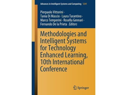 Methodologies and Intelligent Systems for Technology Enhanced Learning, 10th International Conference