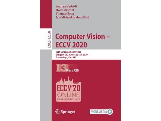 Computer Vision - Eccv 2020: 16th European Conference, Glasgow, Uk, August 23-28, 2020, Proceedings, Part XIII