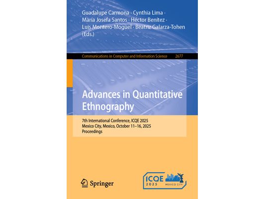 Advances in Quantitative Ethnography: 7th International Conference, Icqe 2025, Mexico City, Mexico, October 11-16, 2025, Proceedings
