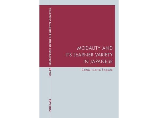 Modality and Its Learner Variety in Japanese