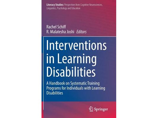 Interventions in Learning Disabilities: A Handbook on Systematic Training Programs for Individuals with Learning Disabilities