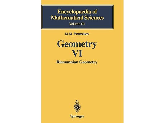 Geometry VI: Riemannian Geometry