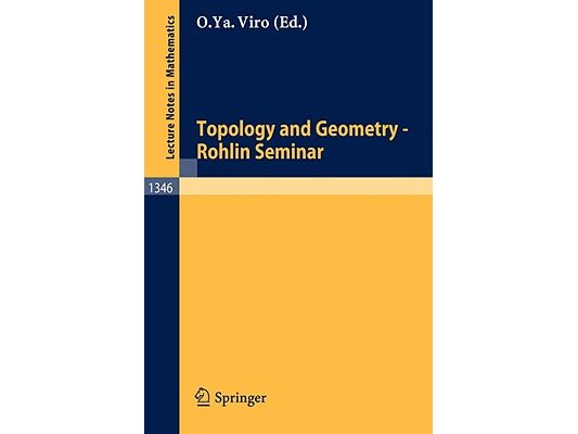 Topology and Geometry - Rohlin Seminar