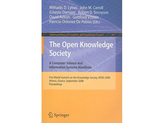 The Open Knowledge Society: A Computer Science and Information Systems Manifesto