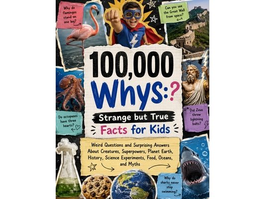 100,000 Whys, Strange but True Facts for Kids: Weird Questions and Surprising Answers About Creatures, Superpowers, Planet Earth, History, Science Exp