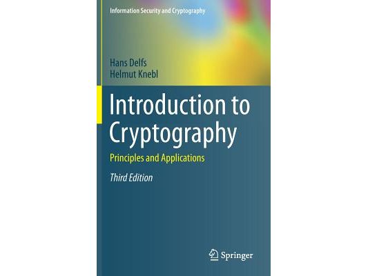 Introduction to Cryptography: Principles and Applications